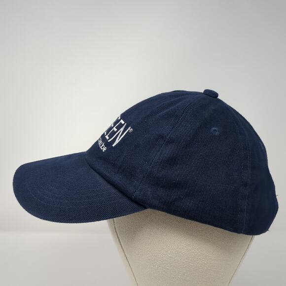 Steen Slideback Baseball Cap Blue One Size Embroidered 6 Panel Result Headwear - Picture 3 of 9